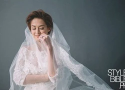 Marian Rivera tung ảnh làm cô dâu đẹp ngất ngây trong hậu trường