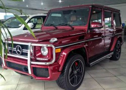 Mercedes G63 AMG màu đỏ mận độc nhất Việt Nam