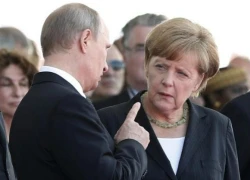 Merkel chỉ đàm phán với Putin nếu tình hình Ukraine tốt lên