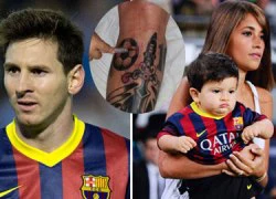 Messi bị &#8220;ném đá&#8221; ngay hình xăm đầu tiên