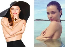 Miranda Kerr thích khỏa thân giữa thiên nhiên