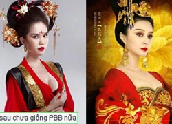 Ngọc Trinh bị phản đối gay gắt khi hóa Võ Tắc Thiên