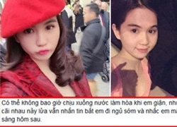 Ngọc Trinh khoe khéo được bạn trai quan tâm khi giận dỗi