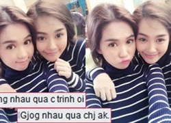 Ngọc Trinh và Linh Chi bất ngờ giống nhau như chị em sinh đôi