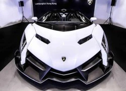 Siêu phẩm Lamborghini Veneno Roadster đến Hong Kong