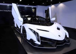 Siêu xe hiếm Lamborghini Veneno Roadster ra mắt tại Hồng Kông