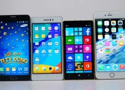 So dáng các smartphone ấn tượng năm 2014