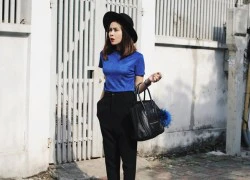 Street style đón đông đầy cá tính của Lưu Hương Giang