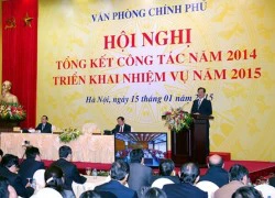 Thủ tướng chỉ đạo nhiệm vụ trọng tâm năm 2015 của VPCP