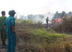 TP.HCM: Cháy lớn gần khu dân cư