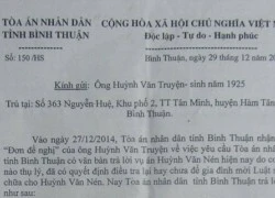 Vụ Huỳnh Văn Nén được hủy án sơ thẩm và chuyển VKSND Tối cao điều tra lại