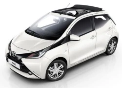 Xe tiết kiệm xăng Toyota Aygo có bản mui xếp