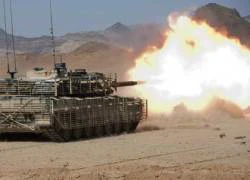 Xem xe tăng Leopard 2A6 Đức nã pháo diệt địch