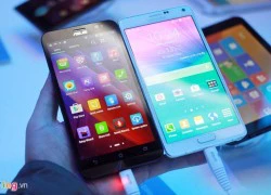 Zenfone 2 so thiết kế với Galaxy Note 4