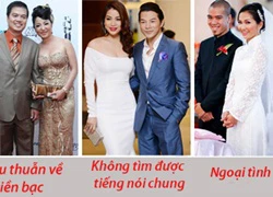 1001 lý do khiến chuyện tình của sao Việt đổ vỡ