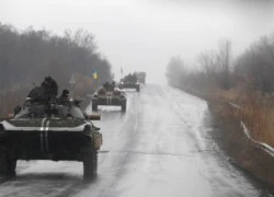 5 binh sỹ Ukraine thiệt mạng trong vòng vây Debaltseve