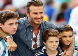 Becks &#8220;con&#8221; theo cha sang Mỹ