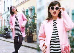 Blogger thế giới dịu dàng khoe style Valentine