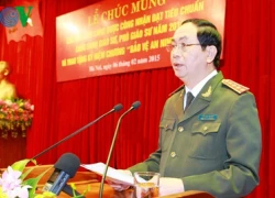 Bộ trưởng Trần Đại Quang chúc mừng các Giáo sư, Phó Giáo sư CAND 2014