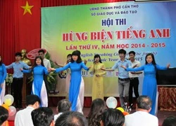 Cần Thơ: Sôi nổi Hội thi Hùng biện tiếng Anh