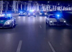 Cảnh sát Dubai khoe siêu xe theo cách Fast and Furious