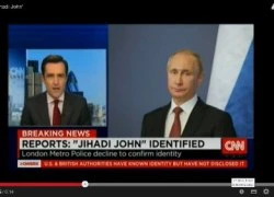 Đài CNN xin lỗi vì sự cố 'nhầm' Tổng thống Putin là 'đao phủ IS'