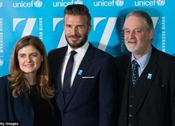 David Beckham lịch lãm trong ngày tái nhiệm Đại sứ Thiện chí của UNICEF