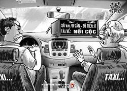 Đi taxi&#8230; chửi