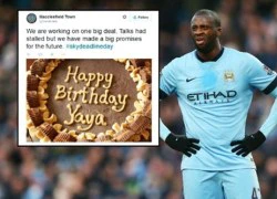 Đội bóng hạng 5 hỏi mua Yaya Toure... bằng bánh kem