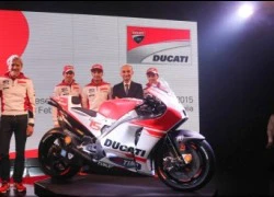 Ducati ra mắt "vũ khí" Desmosedici GP15 hoàn toàn mới