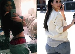 Em út nhà Kim Kardashian bị nghi phẫu thuật vòng 3 to giống chị