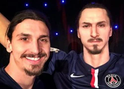 Ibrahimovic tươi rói bên &#8216;bản sao&#8217; tại Paris