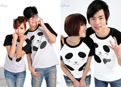 Áo thun cặp gấu Panda