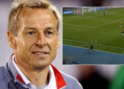 Klinsmann đánh gót hai quả bóng cùng lúc