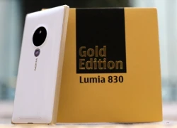 Lumia 830 phiên bản vàng có giá 7,99 triệu đồng