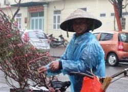 Mưu sinh trong mưa rét ngày giáp Tết