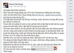 Ông Khuất Việt Hùng nhận lỗi trước vụ scandal truyền thông