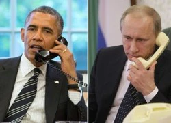 Ông Obama điện đàm với ông Putin về vấn đề Ukraine