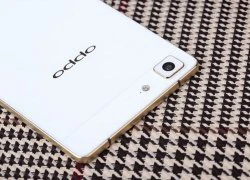 Oppo R5 màu vàng thách thức iPhone 6 dịp Valentine