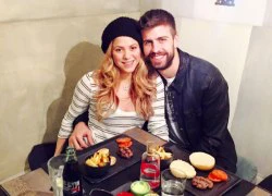 Pique và Shakira mừng Valentine với bữa ăn lãng mạn