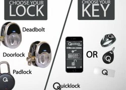 Quicklock - ổ khóa thông minh không cần chìa