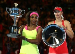 Sharapova vẫn tươi dù bại trận