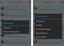 Skype thêm tính năng chia sẻ hình ảnh ngoại tuyến