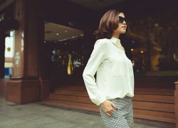 Street style đa phong cách của Ninh Hoàng Ngân