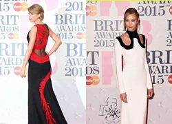 Taylor Swift diện váy hình rồng khoe sắc giữa dàn sao trên thảm đỏ