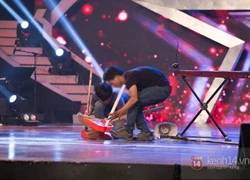 Kính vỡ tan trên sân khấu "Vietnam's Got Talent"