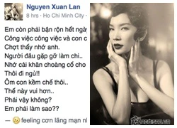 Xuân Lan chia sẻ lãng mạn về người đàn ông bí ẩn