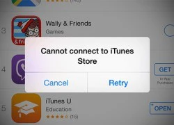 Apple đã khắc phục lỗi trên iTunes, App Store và iCloud