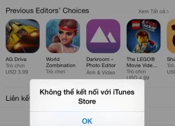 Apple xin lỗi vì iTunes và App Store không truy cập được