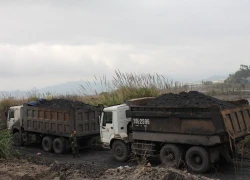 Bắt đoàn xe chở hàng trăm tấn than lậu